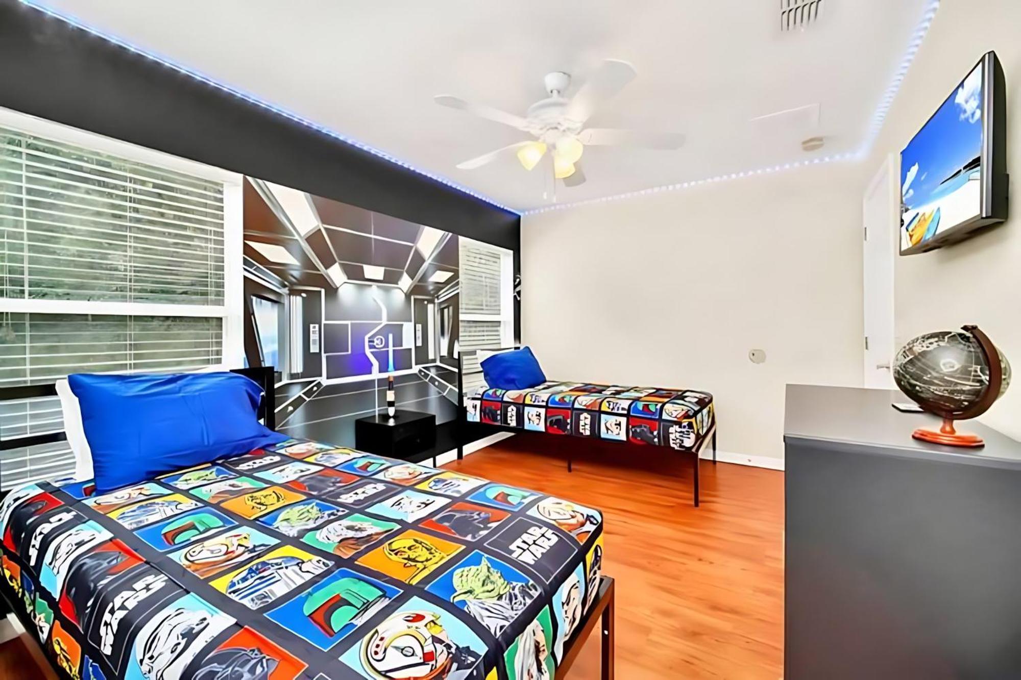 6Br Resort Home Near Disney - With Private Pool Hot Tub And Games Room كيسيمي المظهر الخارجي الصورة