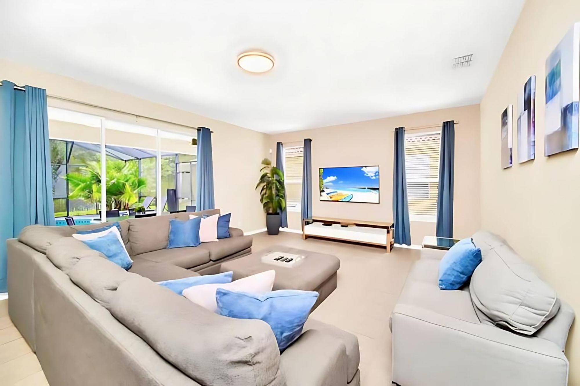 6Br Resort Home Near Disney - With Private Pool Hot Tub And Games Room كيسيمي المظهر الخارجي الصورة