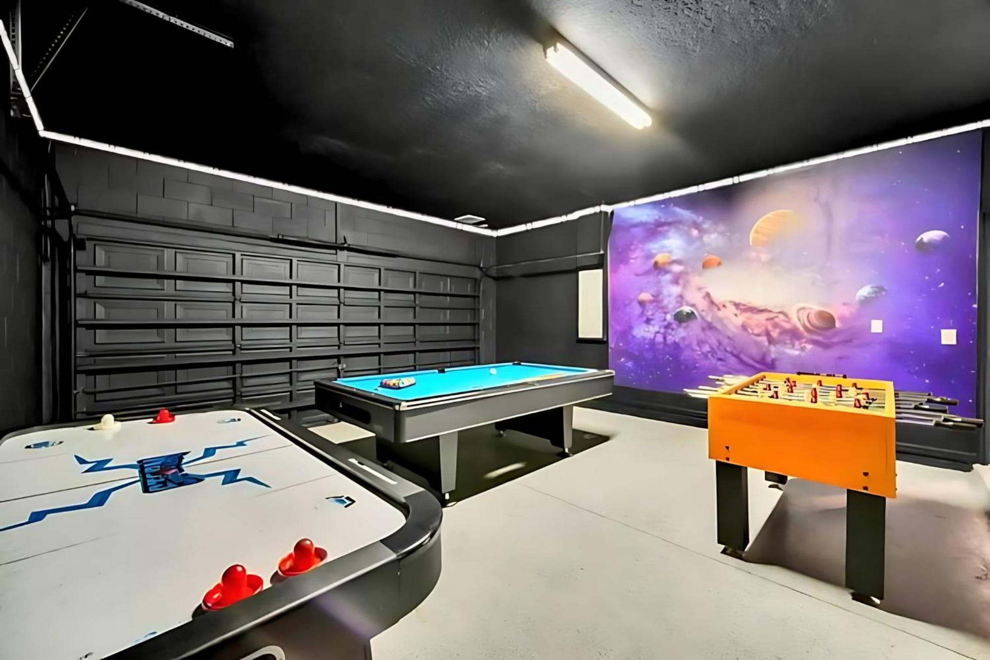 6Br Resort Home Near Disney - With Private Pool Hot Tub And Games Room كيسيمي المظهر الخارجي الصورة