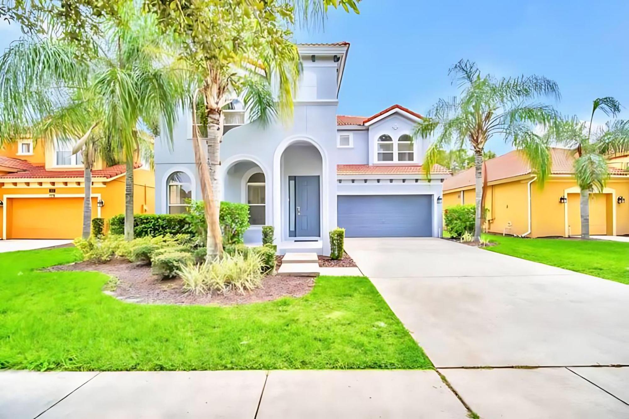 6Br Resort Home Near Disney - With Private Pool Hot Tub And Games Room كيسيمي المظهر الخارجي الصورة